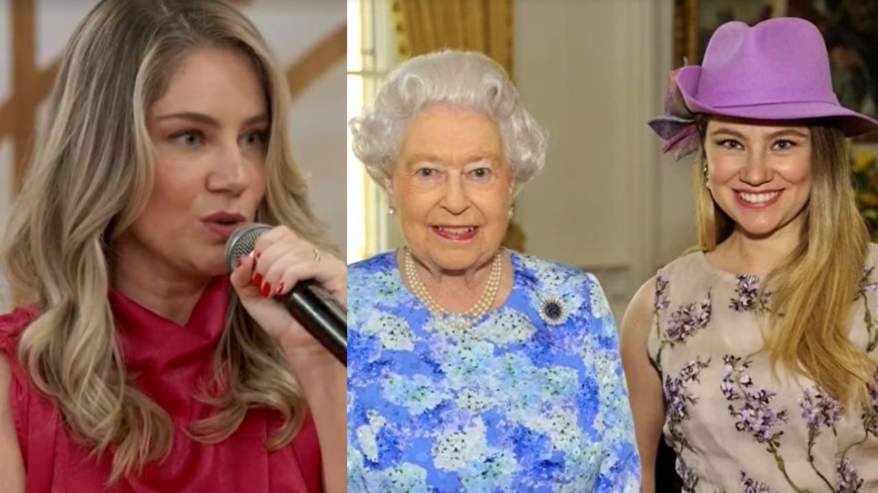 Ex Paquita Juliana Baroni Relembra Encontro Rainha Elizabeth Ii E