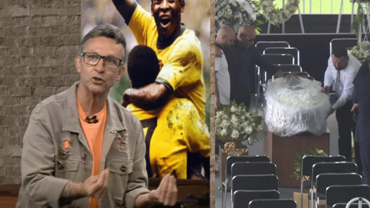 Neto se revolta após Globo mostrar corpo de Pelé no caixão e detona