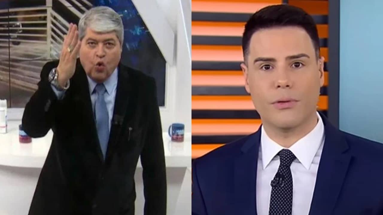 Datena N O Se Cala Ap S Ser Ironizado E Esculhamba Luiz Bacci Ao Vivo