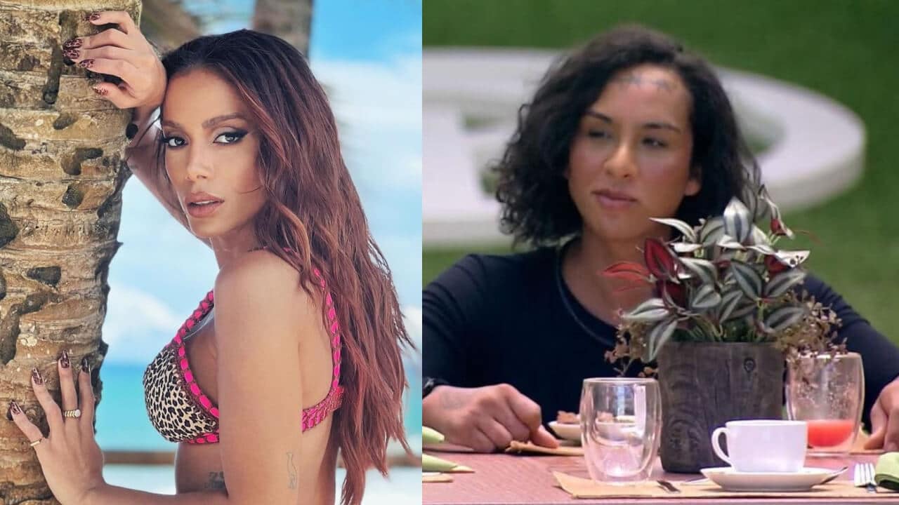 Anitta e Linn da Quebrada no 'BBB22' (Foto: Reprodução/Instagram/Globoplay - Montagem/EM OFF)