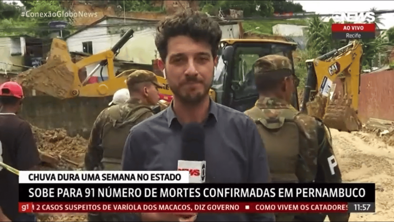 Repórter Da Globonews Se Revolta E Alfineta Bolsonaro Ao Vivo Televisão Em Off 0742