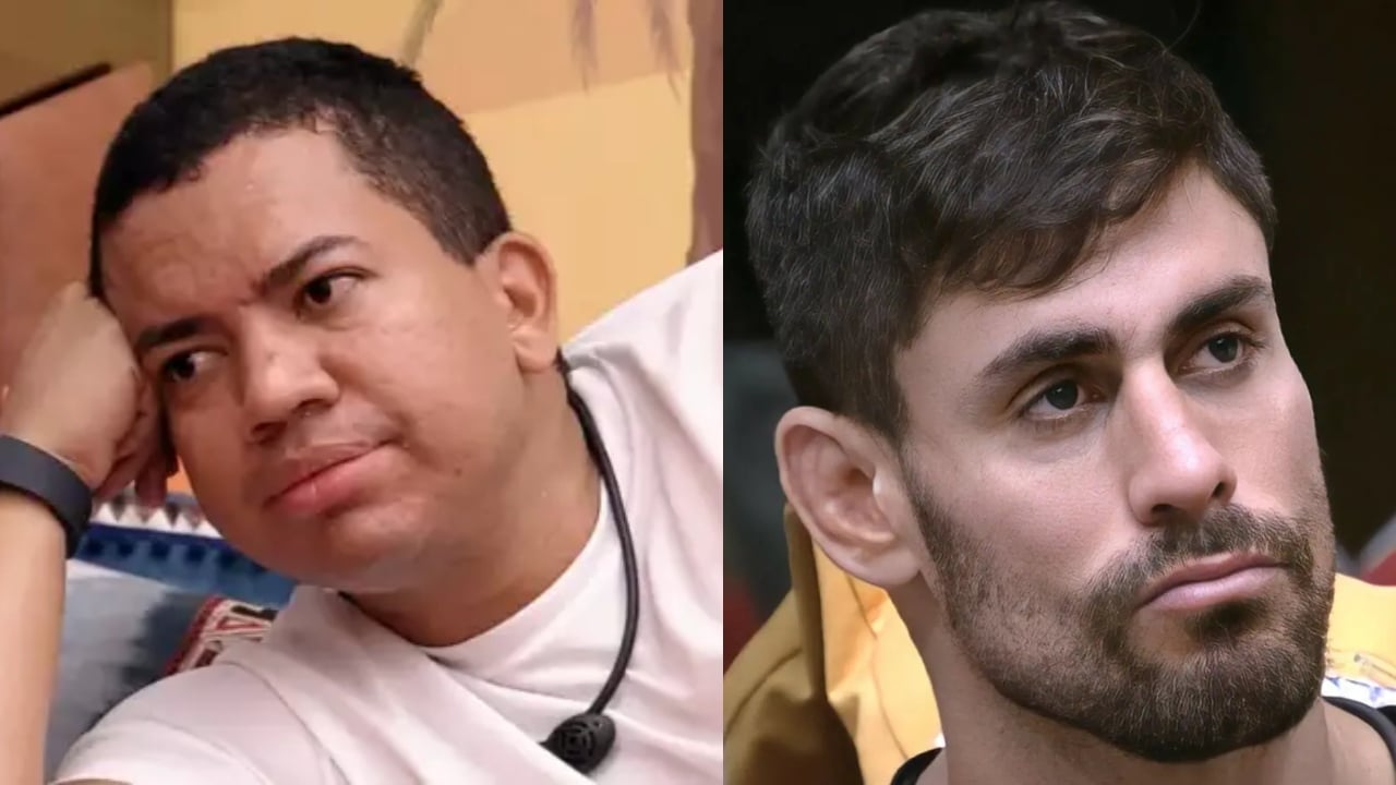 Bruno e Cara de Sapato no 'BBB23' (Foto: Reprodução/TV Globo - Montagem/EM OFF)