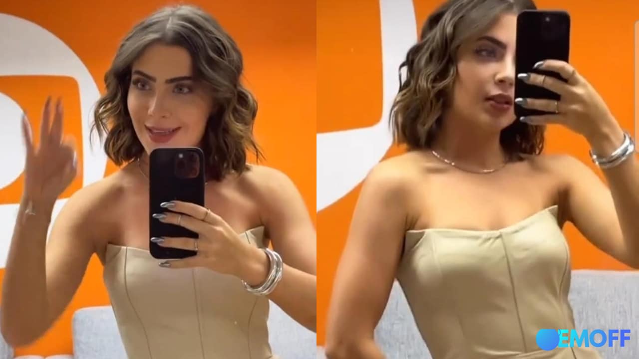 Jade Picon na Globo (Foto: Reprodução/Instagram - Montagem/EM OFF)