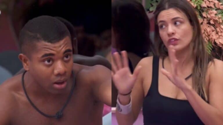 Bbb Aliados No Jogo Davi E Beatriz Se Estranham E Trocam Farpas