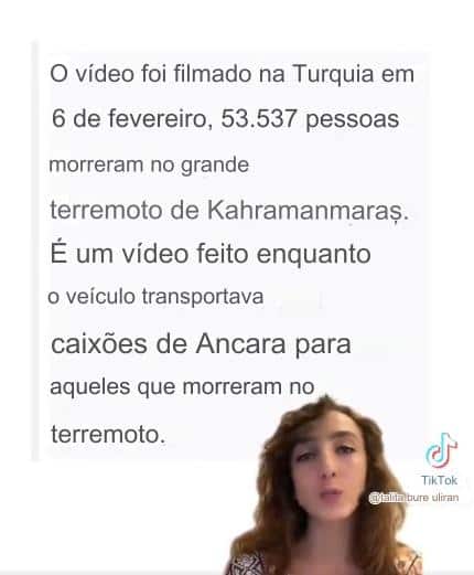 Imagem traduzida. [Reprodução/TikTok]