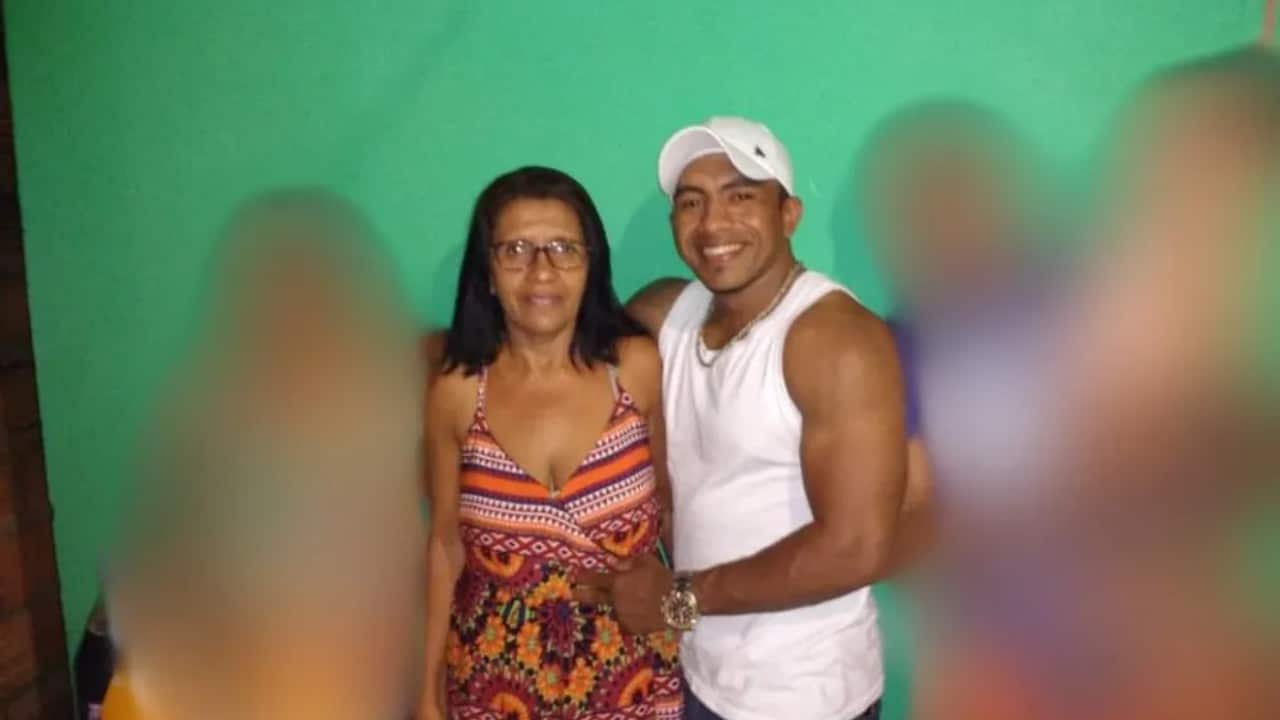 Mauro Barbosa e sua mãe, Dona Ivani