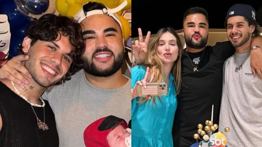 Zé Felipe, Virgínia e Lucas