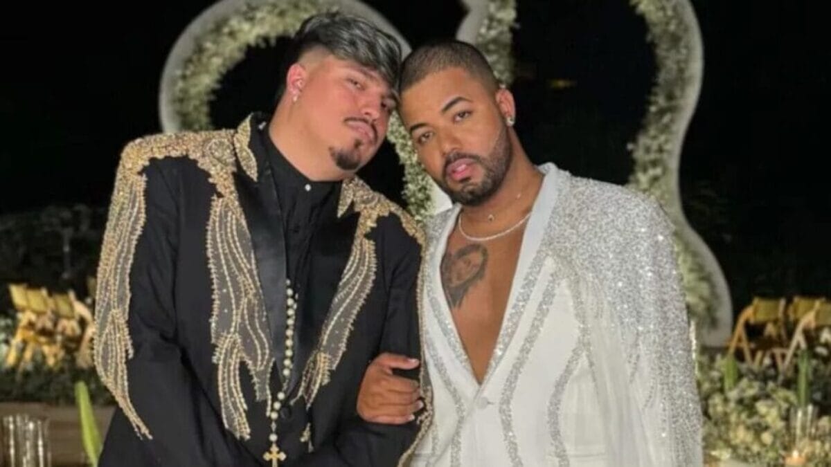 Hytalo Santos e o marido