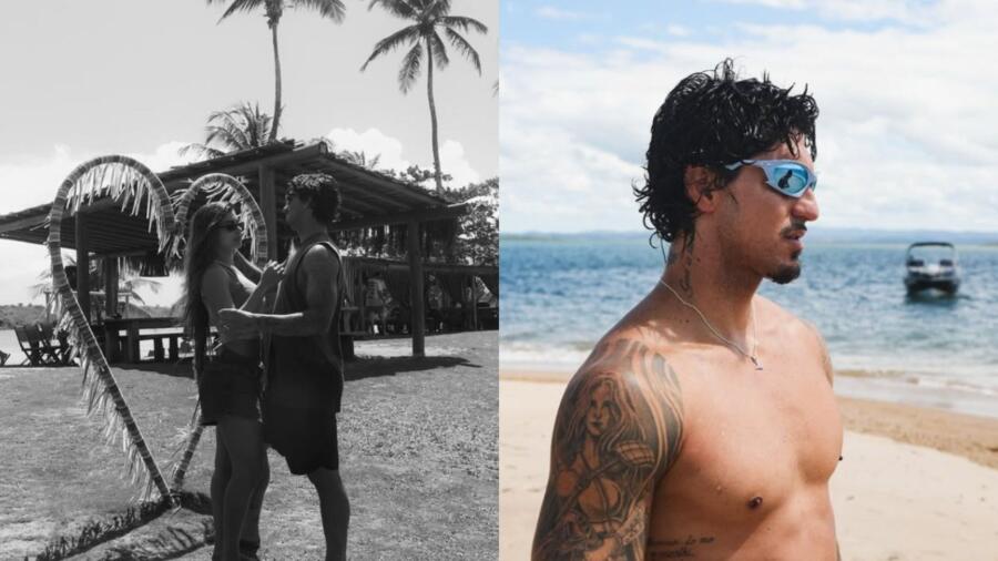 Gabriel Medina e Isabella Arantes
