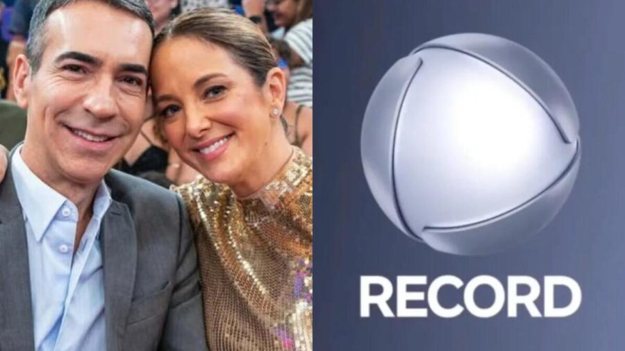 Ticiane Pinheiro, César Tralli e Record