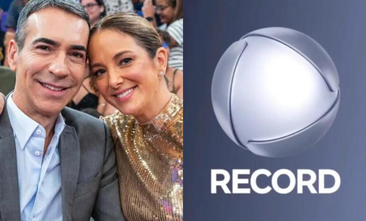 Ticiane Pinheiro, César Tralli e Record