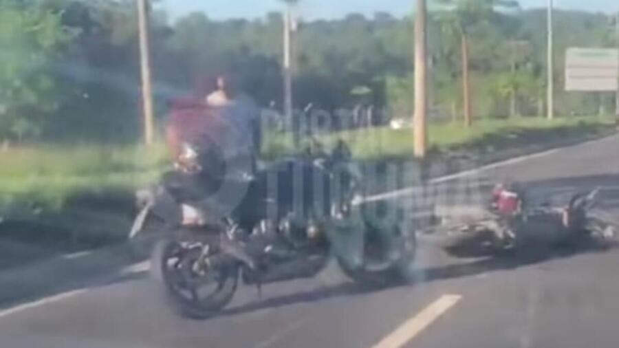 Colisão-envolvendo-motocicletas-deixa-vítimas-na-Avenida-do-Turismo (1)